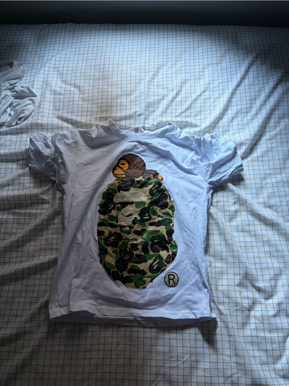 Rare Bathing Ape Camo Monkey Tee